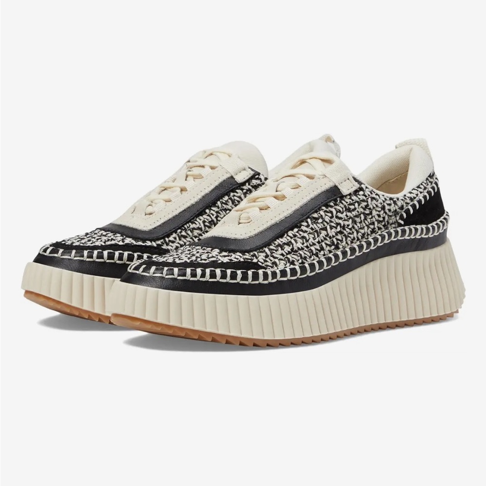 Dolce Vita Dolen Sneakers black/white woven